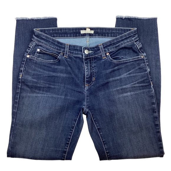 Eileen Fisher Raw Hem Skinny Jean - Picture 5 of 10